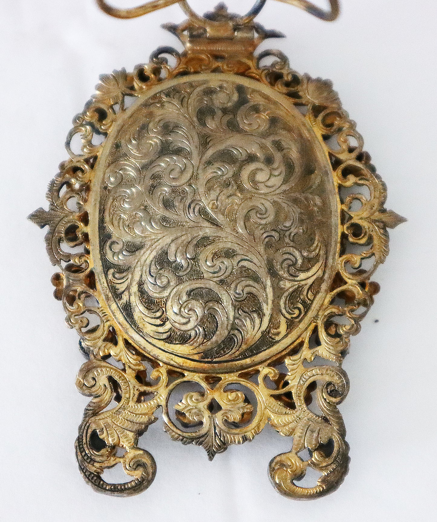 Antique, Russian Icon Finift of Image of Christ Not Made By Hands in Silver Frame | 4061 |
