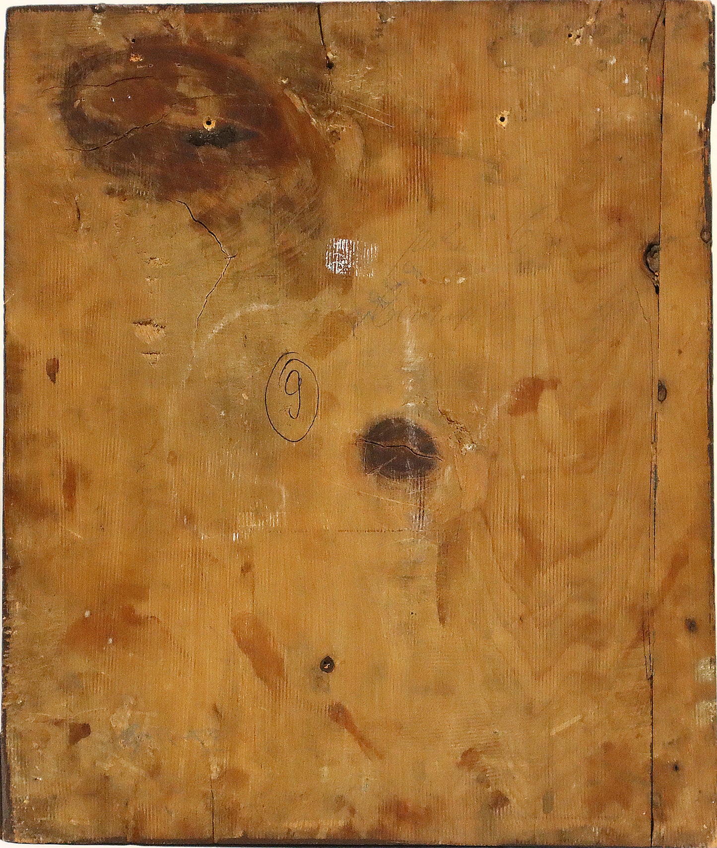 ANTIQUE 19c RUSSIAN PAINTED ICON: THE MOTHER OF GOD OF THE SIGN | 5252 |