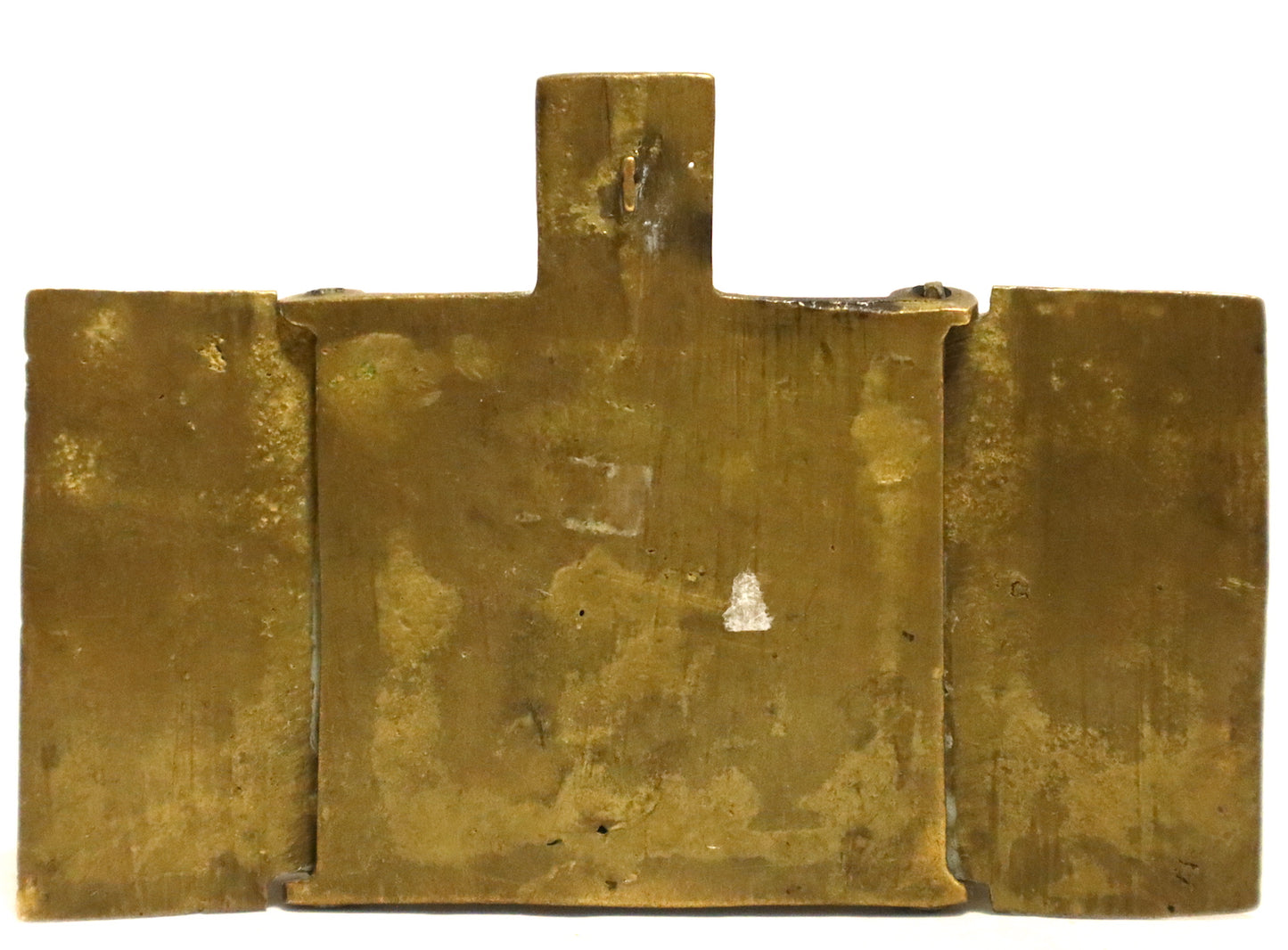 Antiques, Orthodox, Russian Bronze icon-triptych: The Mother of God. | 5322 |