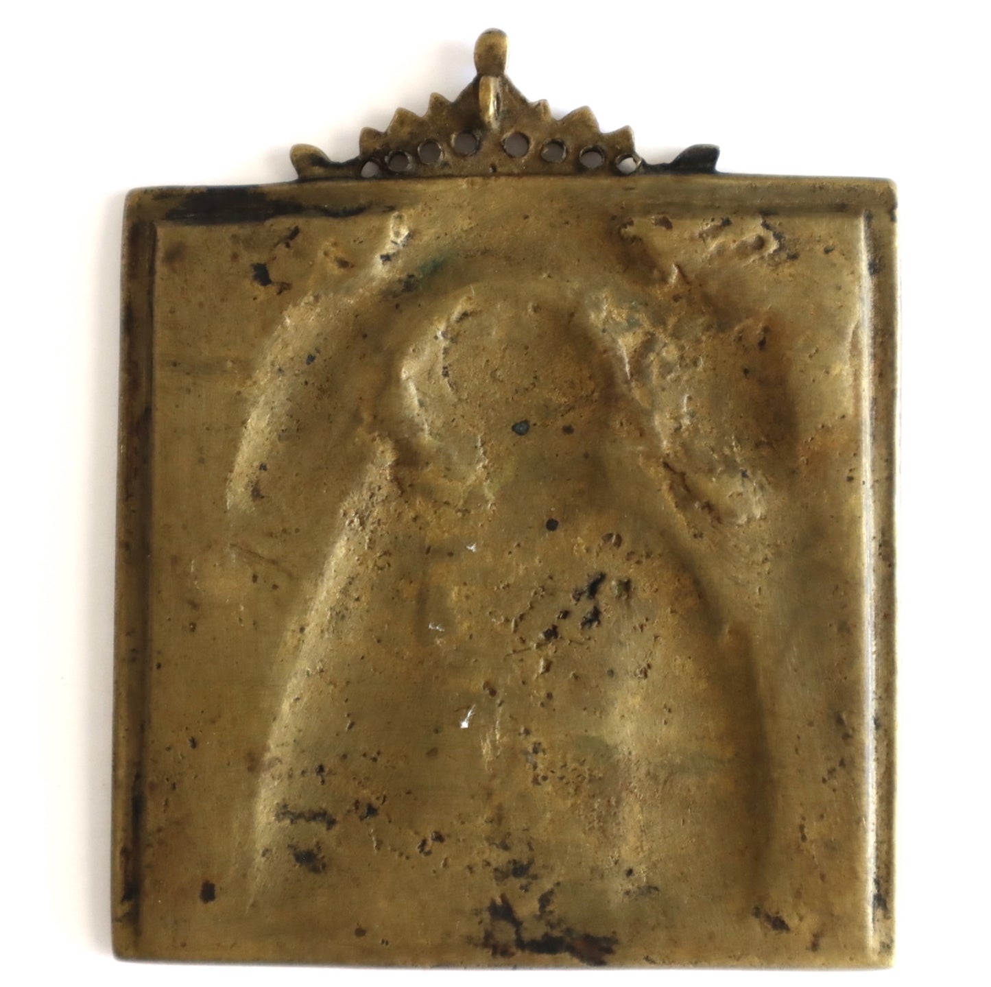 Antiques, Orthodox, Russian Bronze icon: The Mother of God of Passion | 5575 |