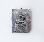 4334 | Antique, 19th century, Orthodox Russian Icon of Smolenskaya Mother of God