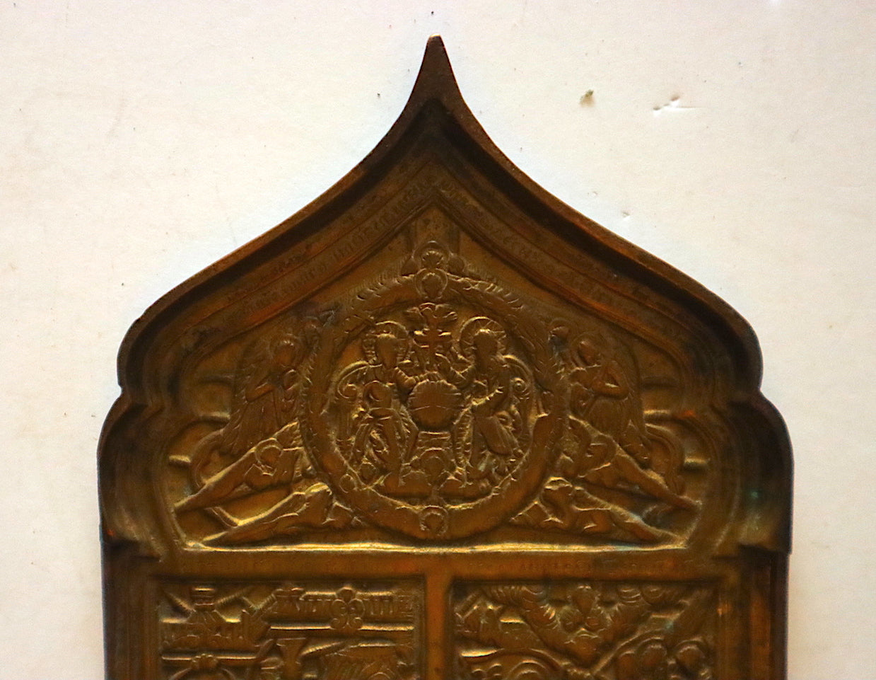 Antique, 19th century, Orthodox Bronze icon | 4615 |
