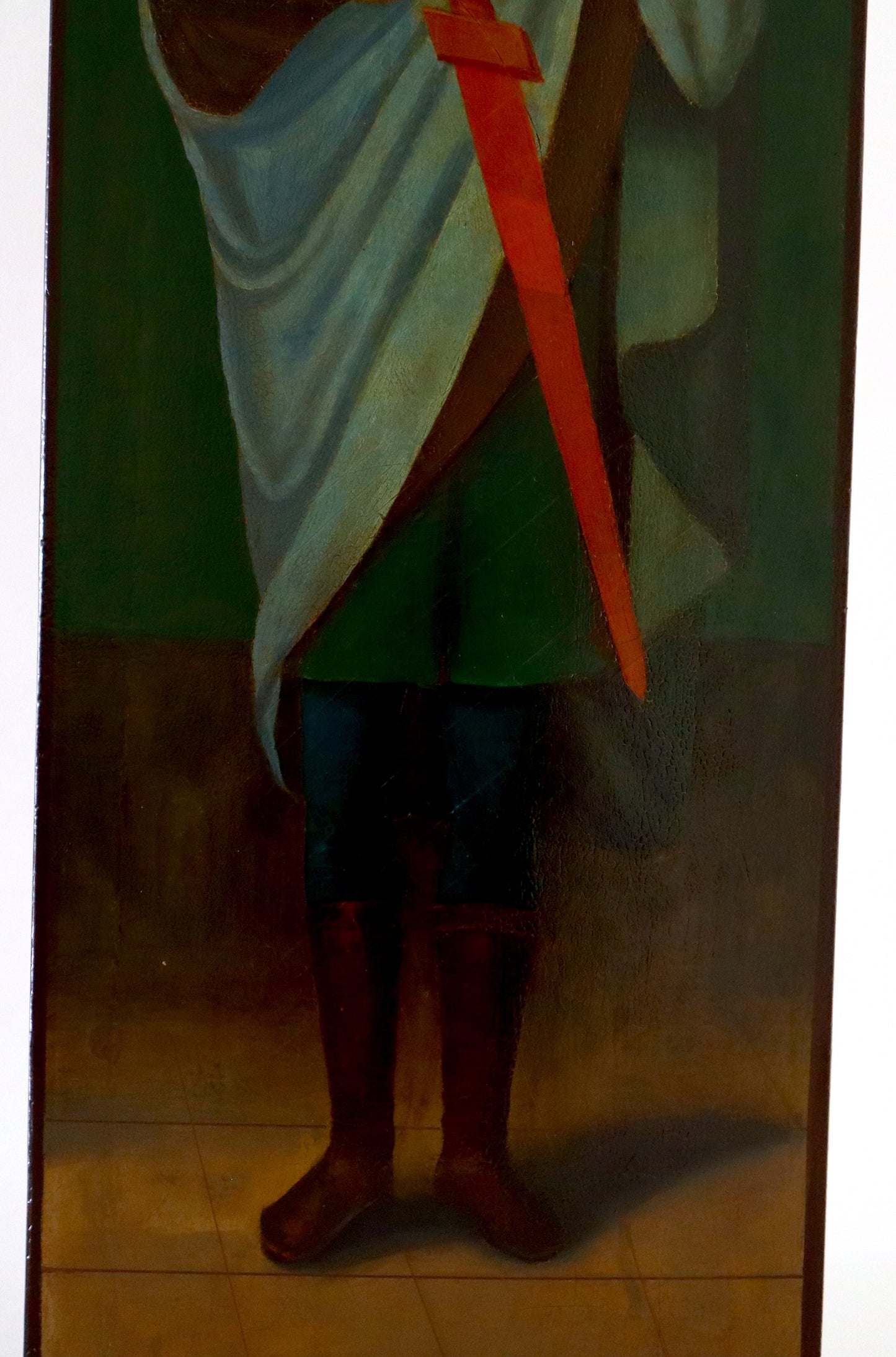 Antique 19th century, Orthodox Russian icon: Martyr Aleksandr | 5025 |