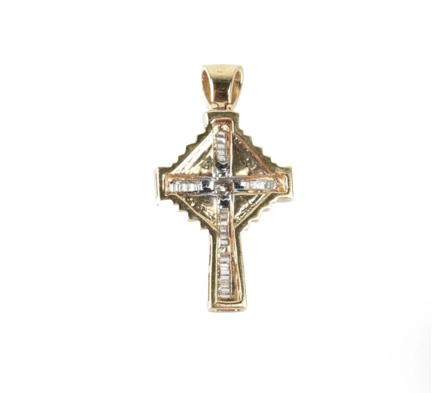 Gold cross with diamonds | 1786 |