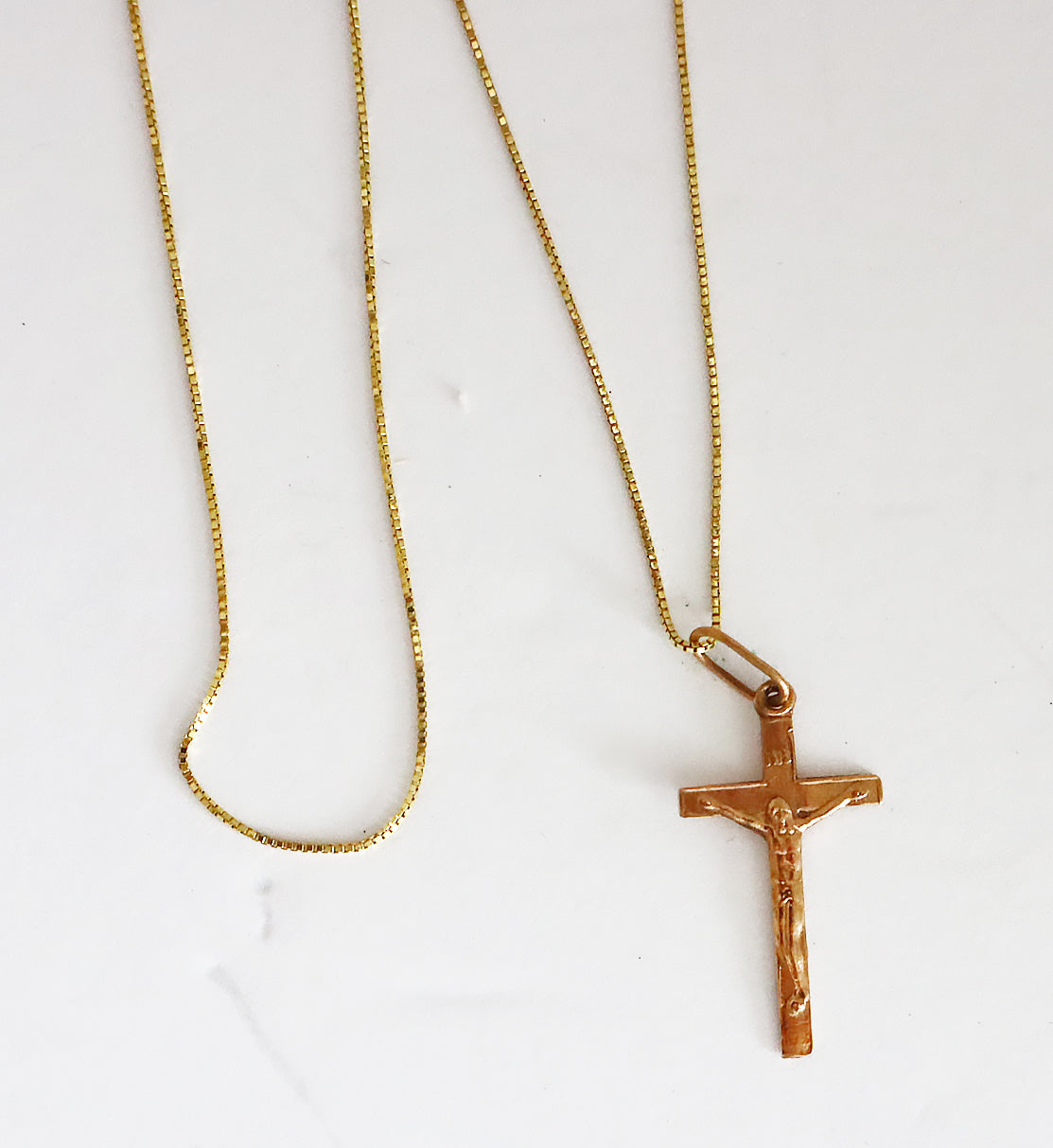 Gold Cross with Gold chain | 2383 |