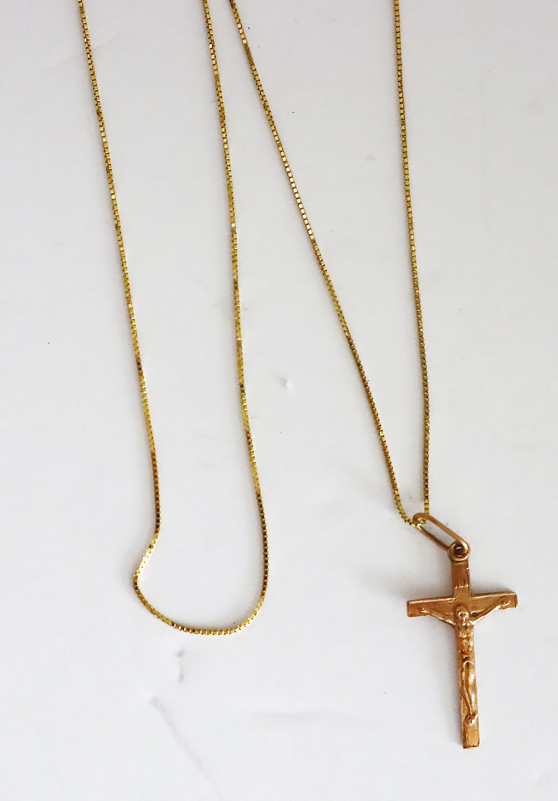 Gold Cross with Gold chain | 2383 |