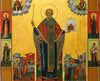 3598 | Antiques, Orthodox, Russian icon of St. Nicholas Mozhaisky