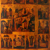 4702 | Antiques, Orthodox, Russian icon: Resurrection and Decent into Hades with 12 feasts