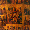 4702 | Antiques, Orthodox, Russian icon: Resurrection and Decent into Hades with 12 feasts