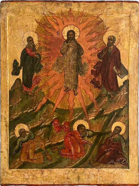 Russian Orthodox Icon: TRANSFIGURATION 17th c. |4706 |