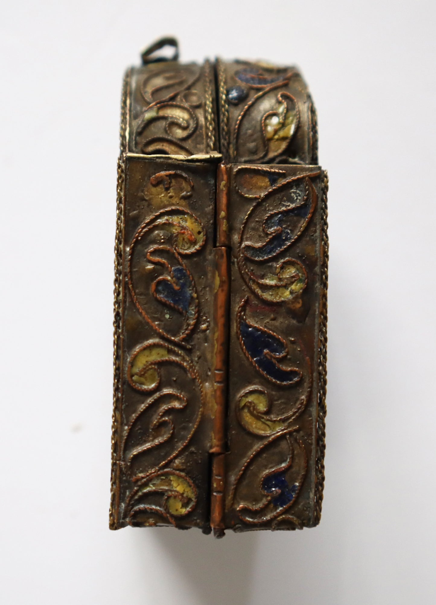 ANTIQUE 19c RUSSIAN PAINTED ICON: Triptych icon of the Diesis | 5114 |