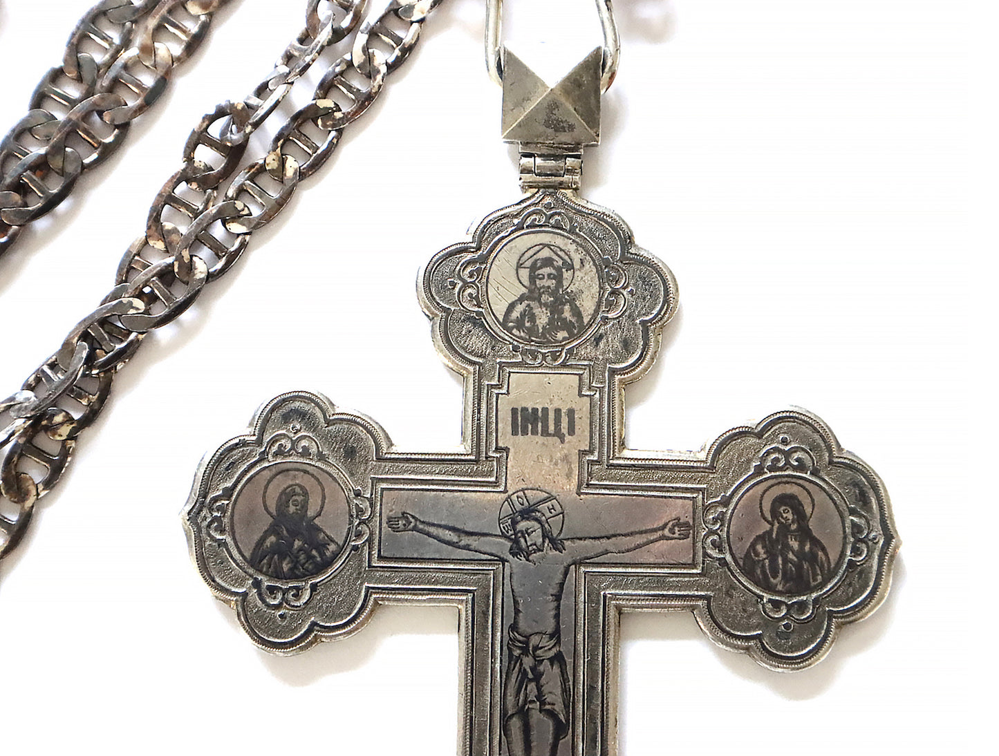 Silver and niello priest's pectoral cross. | 5248 |