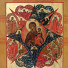 5341 | Antiques, Orthodox, Russian icon: THE MOTHER OF GOD 'OF THE BURNING BUSH