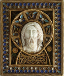 5371 | Antiques, Orthodox, Russian icon: The Jesus Christ