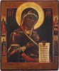 5388 | Antiques, Orthodox, Russian icon: AN ICON SHOWING THE MOTHER OF GOD FROM A DEISIS