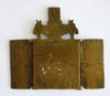 5434 | Antiques, Orthodox, Russian Bronze icon:  Triptych