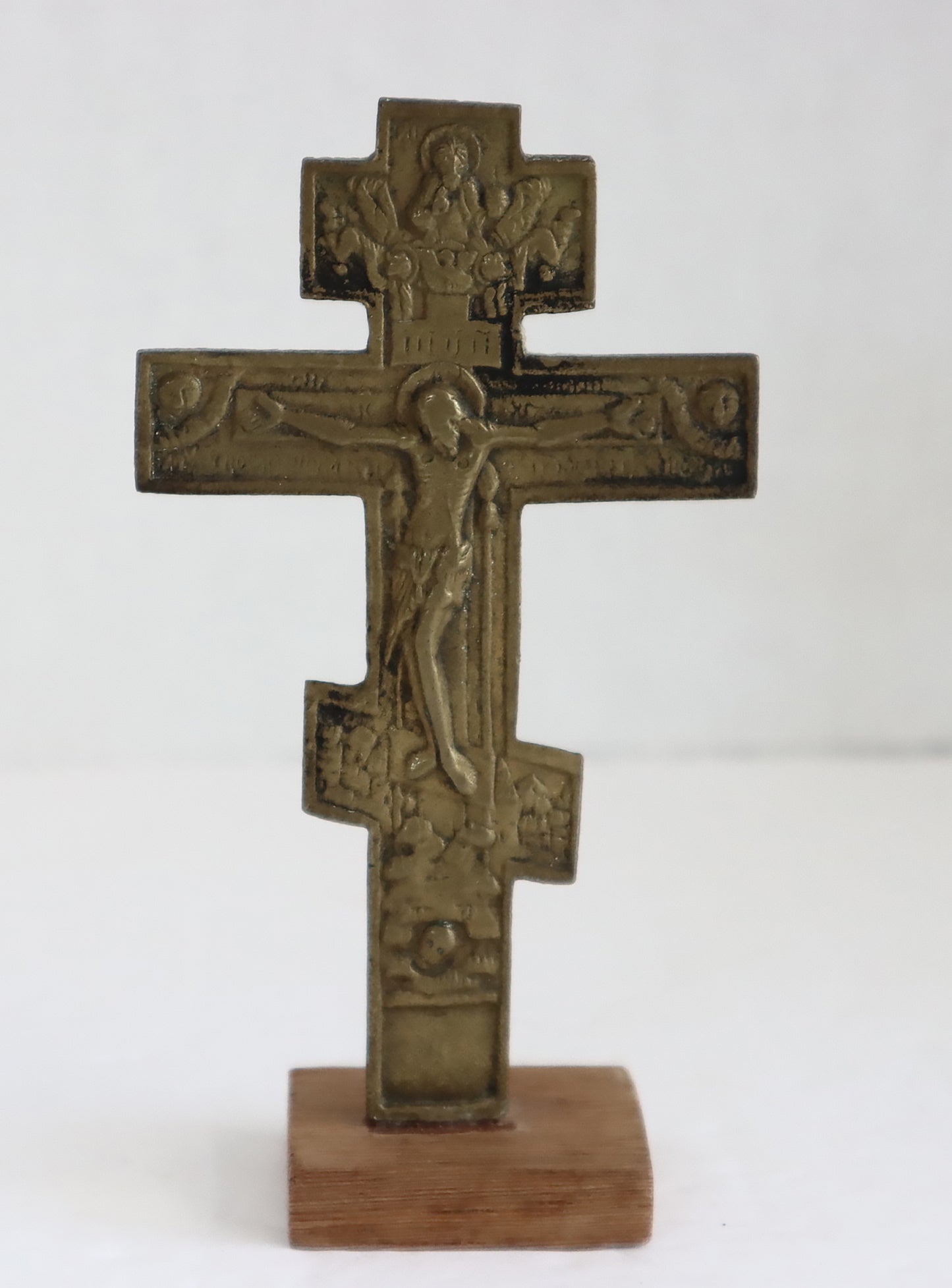 Antiques, Orthodox, Russian Bronze icon: Icon-cross. | 5563 |