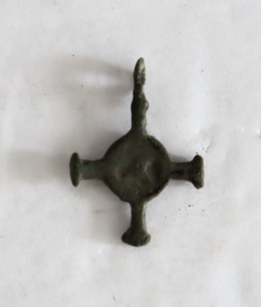 5565 | Antiques, Byzantine bronze cross