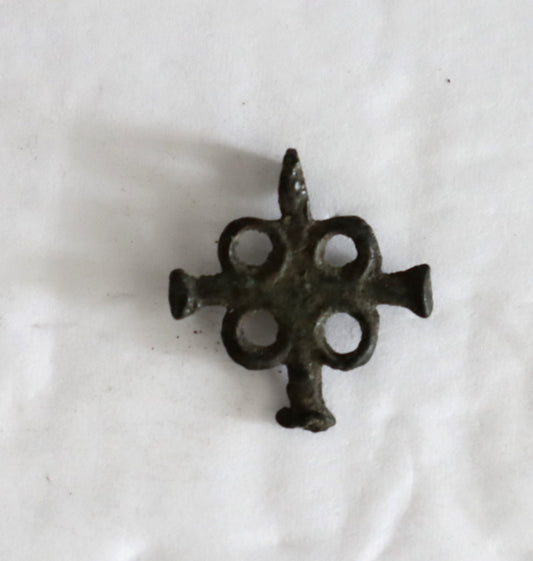 5566 | Antiques, Byzantine bronze cross