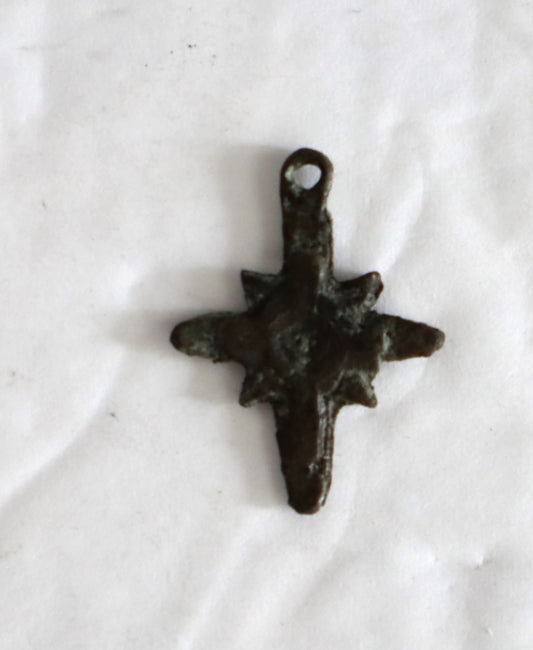 5567 | Antiques, Byzantine bronze cross