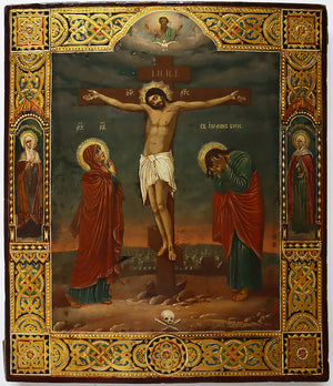 Russian Christian, Orthodox Icons: Crucifixion of Jesus Christ | 5726 |