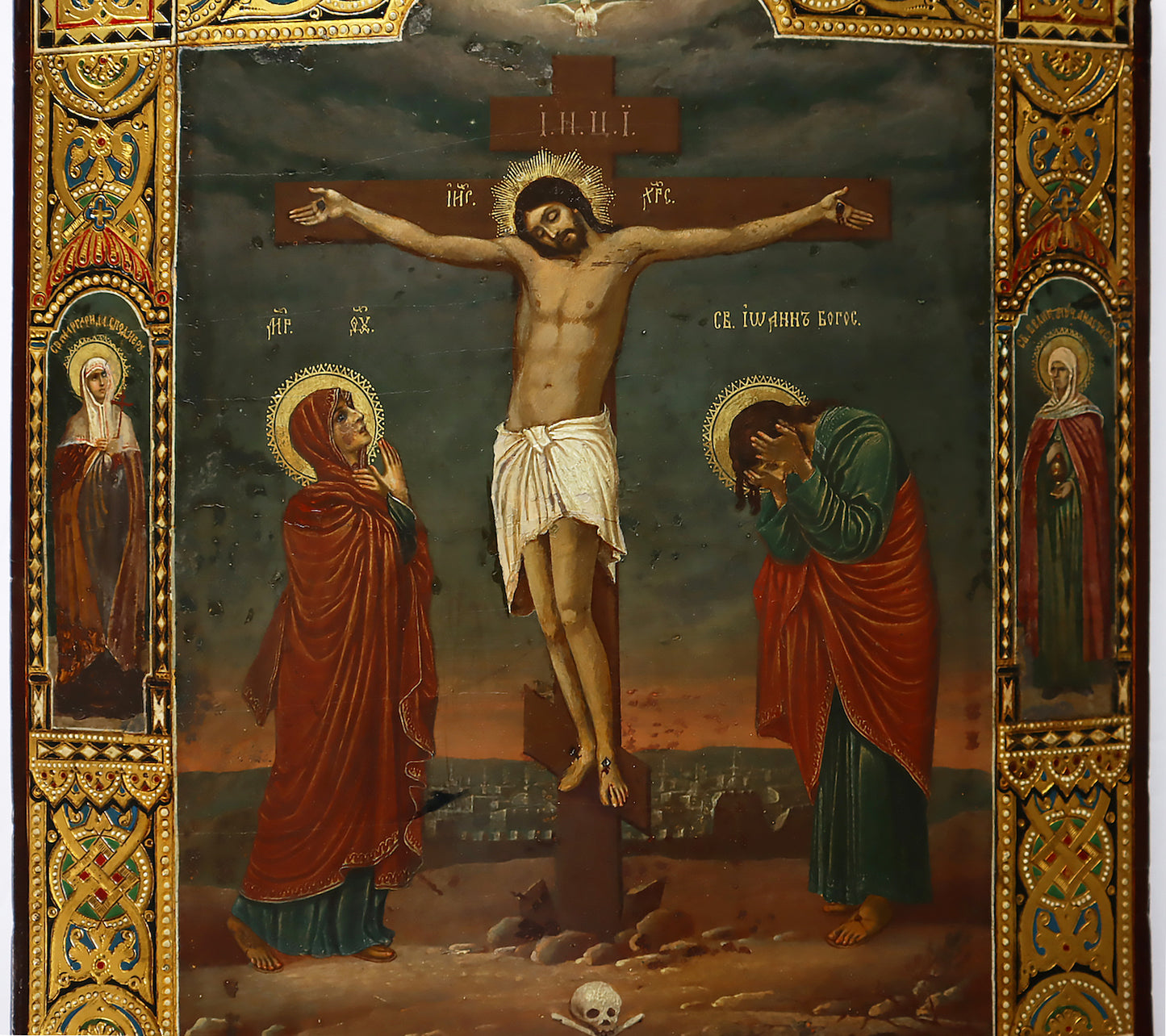 Russian Christian, Orthodox Icons: Crucifixion of Jesus Christ | 5726 |