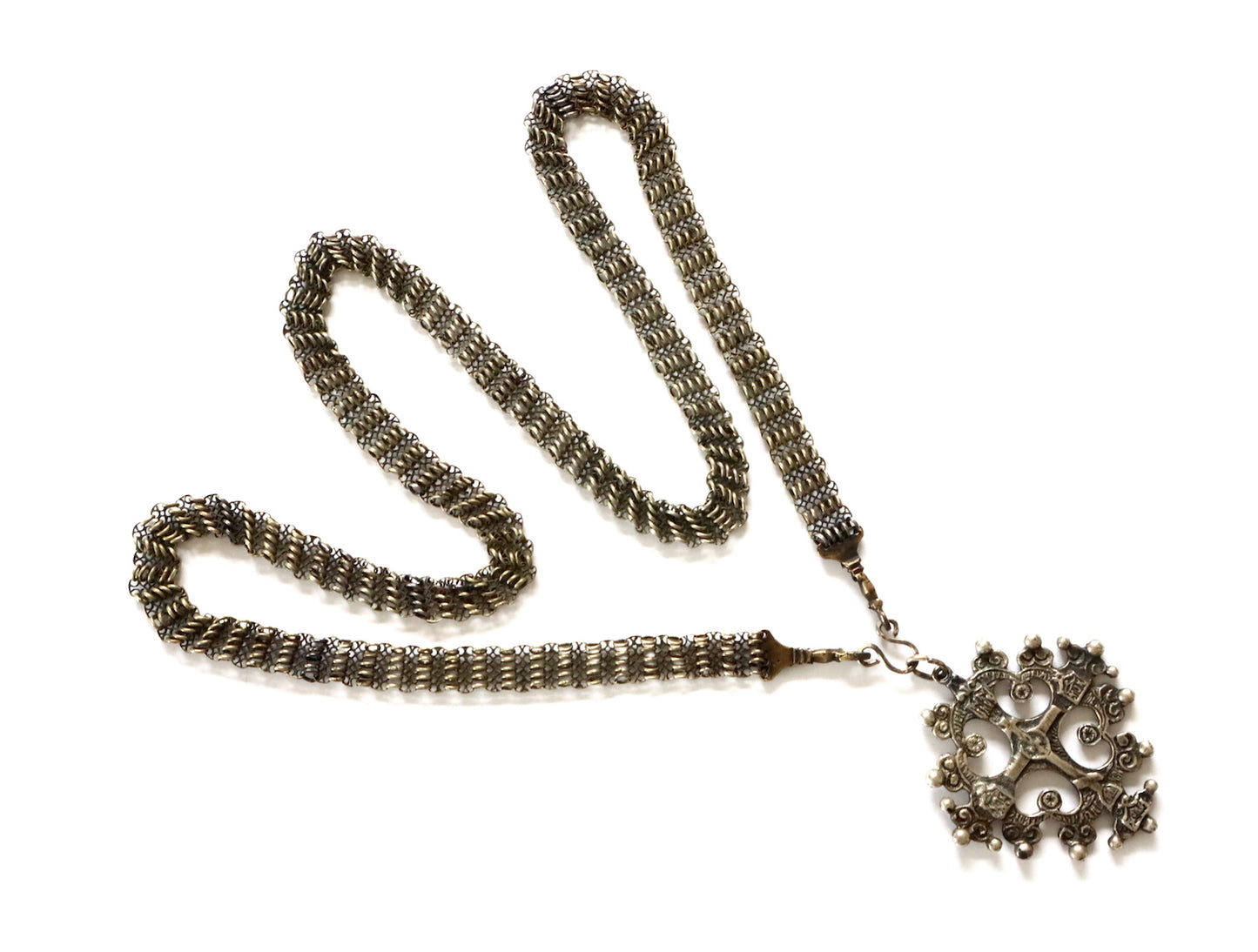 Antiques, Orthodox, Silver Pectoral cross 17th century | 5644 |