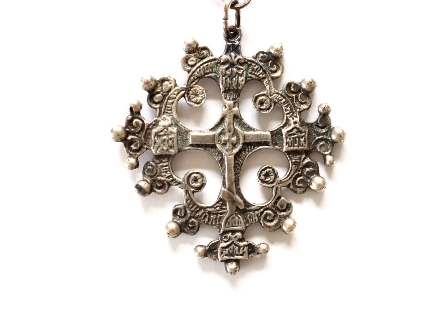 Antiques, Orthodox, Silver Pectoral cross 17th century | 5644 |