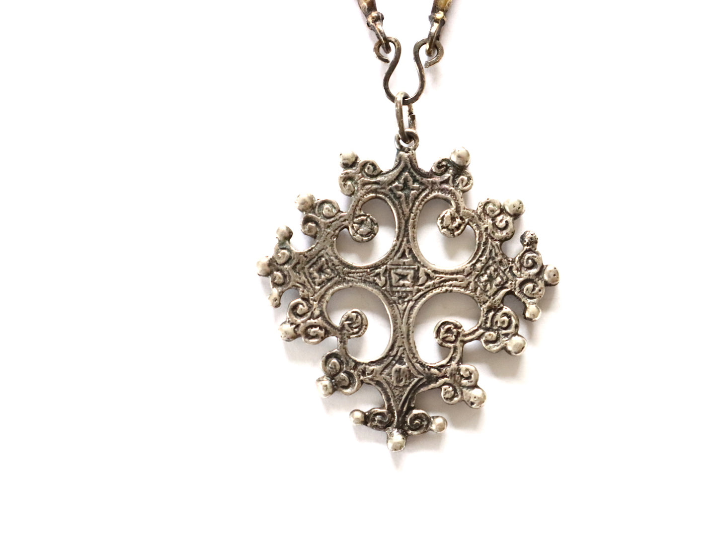 Antiques, Orthodox, Silver Pectoral cross 17th century | 5644 |