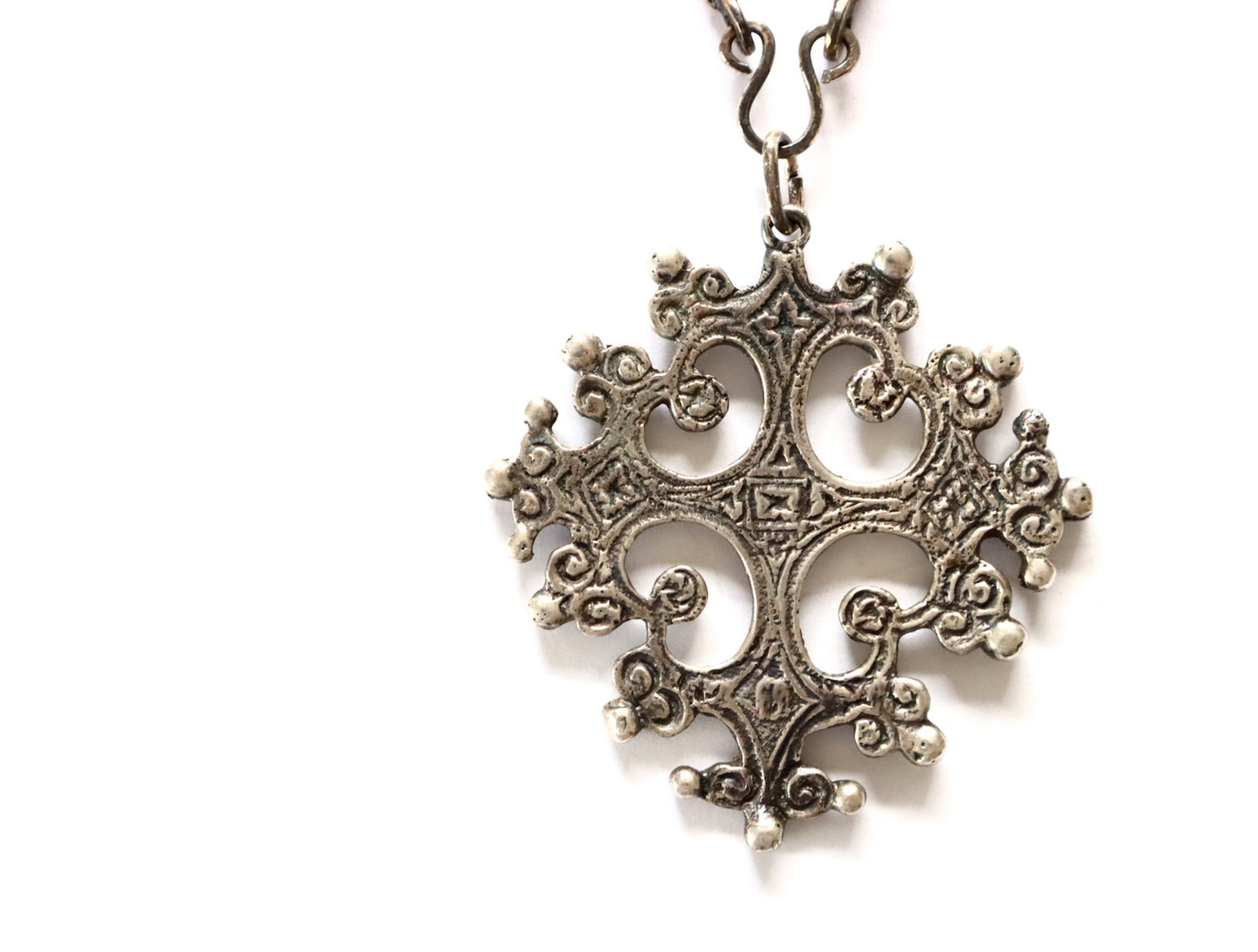 Antiques, Orthodox, Silver Pectoral cross 17th century | 5644 |
