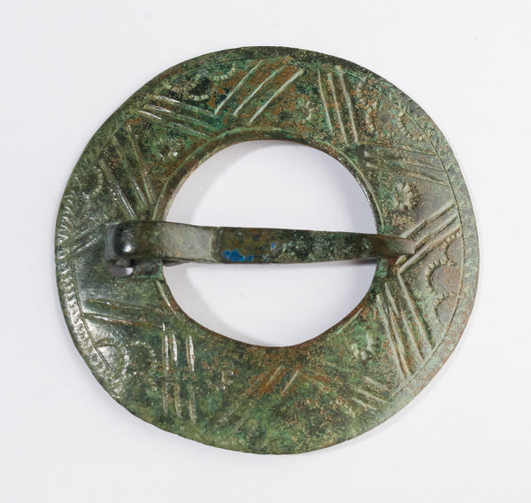 3737 | Viking Bronze Fibula, VII – IX Century AD