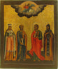 0026 | Russian Icon of Saints Olga, Peter, Paul & Xenia