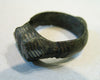 0329 | Superb Authentic Ancient Antiquities Bronze Ring Astrological Ring Byzantine, 7th -11th century AD