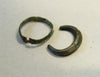 0358 | Authentic  Ancient Roman Antiquities Silver ring and one silver earrings, I-III AD