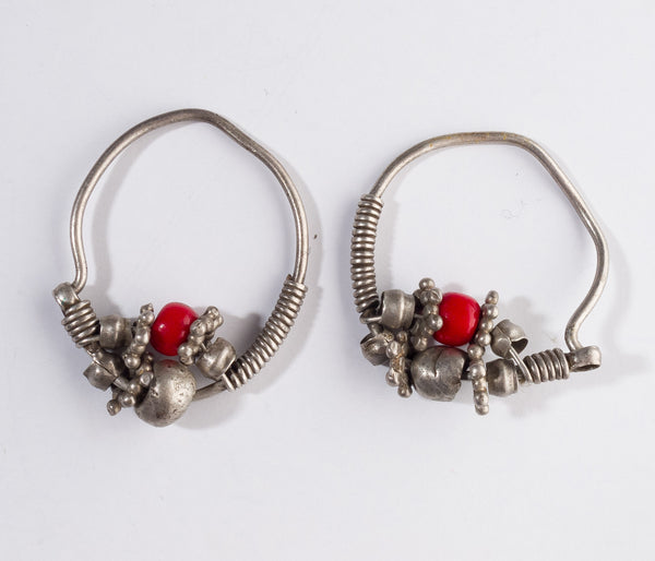 3726 | Antique Ethnic Tribal Earrings