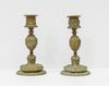 4329 | Antique 17th c. A Pair of Bronze Candlesticks.
