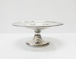 4358 | Antique American Sterling Silver Pedestal Plate by the BBB | 4358