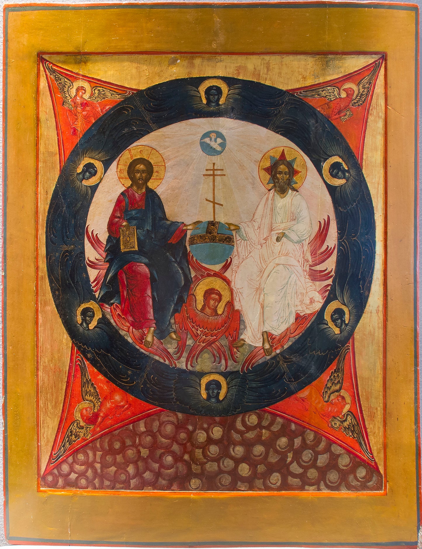 4466 | Russian Icon: NEW TESTAMENT TRINITY