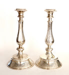 4515 | Antique English Sterling Silver Candlesticks