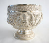4534 | Chased silver bowl from Southeast Asia (Thailand), decorated