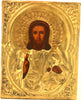 4958 | Antique 19th century, Orthodox Russian Icon of Christ Pantocrator