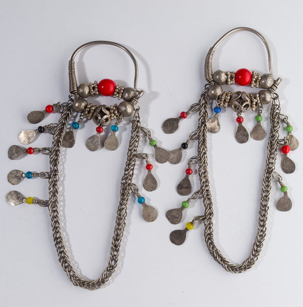 3730 | Antique Ethnic Tribal Earrings